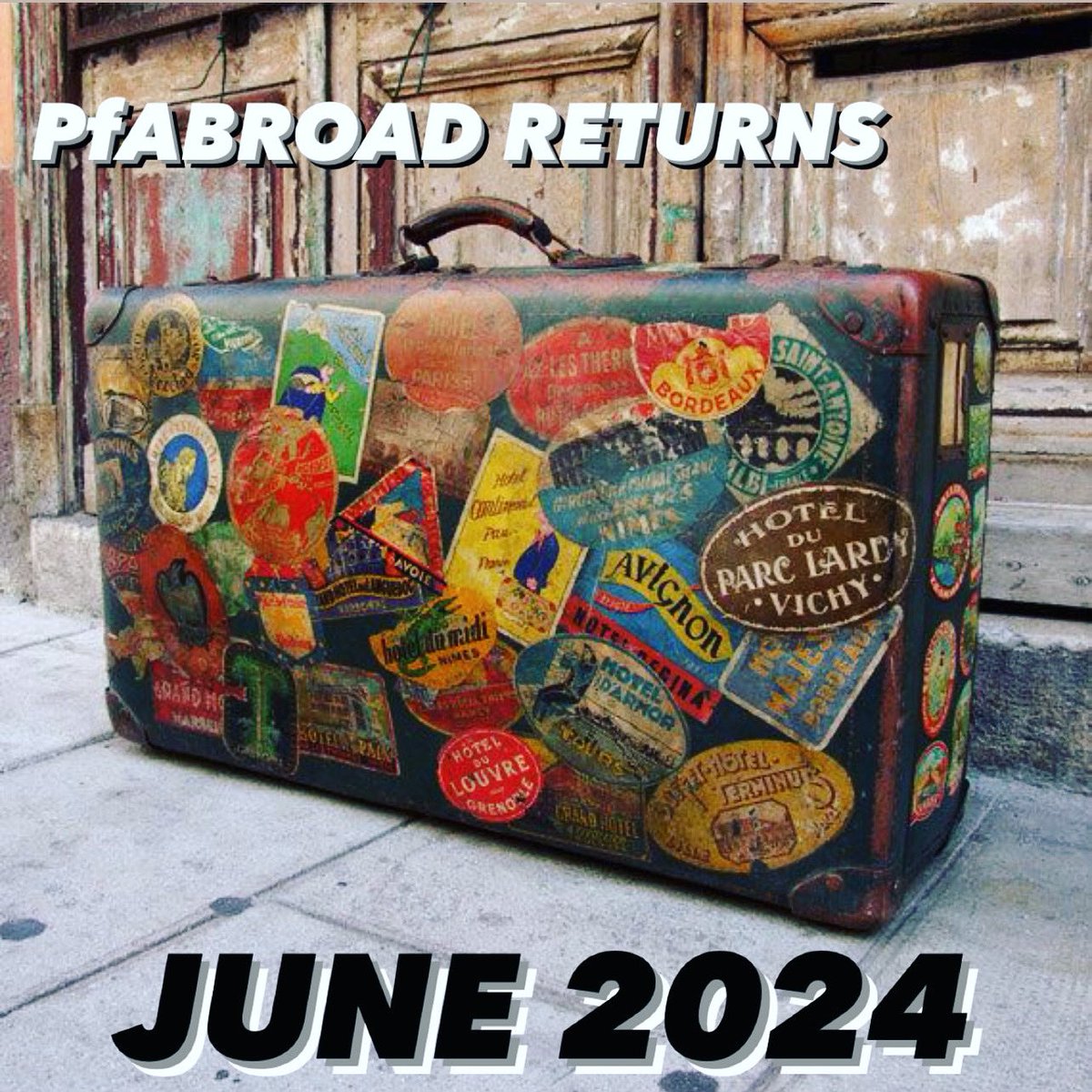 pf_abroad's tweet photo. Hola! Bonjour! Guten Tag! Ciao!

We are finally planning a new trip for June 2024! Stay tuned for details. We will reveal our destination on FEBRUARY 2ND! We may even give you some hints as we get closer… 👀 https://t.co/ucndNcBSPp