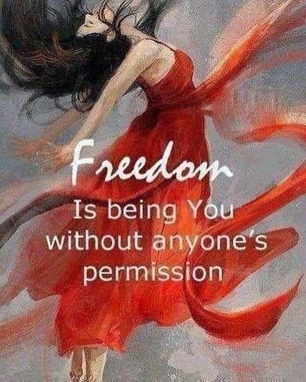 You should be free.