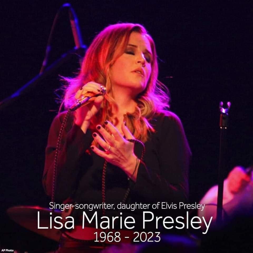 jasminecainrock's tweet image. 54 years old. Unreal. RIP Lisa Marie Presley