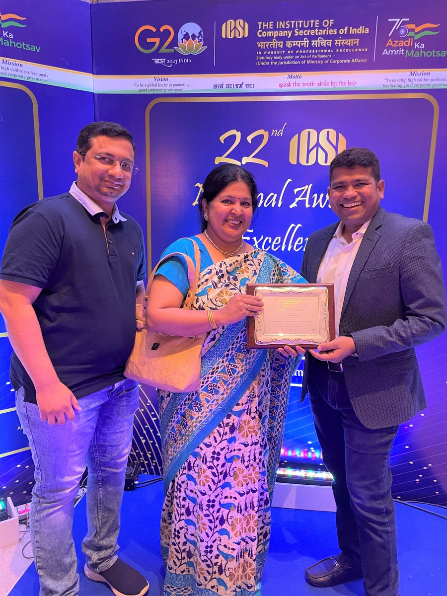 HexawareGlobal's tweet photo. It is with great pride we share that Hexaware has been recognized for best practices in Corporate Governance at the 22nd edition of the ICSI National Awards for Excellence in Corporate Governance.
#BuildThePassion #ConquerTheImpossible https://t.co/ARegM3sRMV