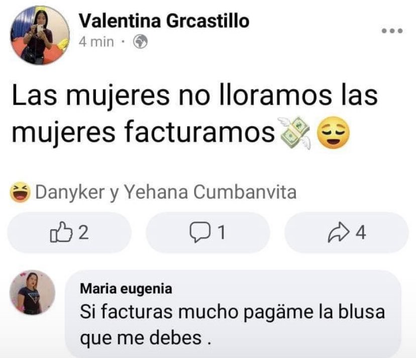 Mientras tanto en facebook Montería...