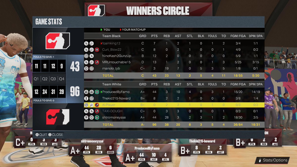 REC Smoke w Ai's #PS5Share, #NBA2K23 That boy nice!!!