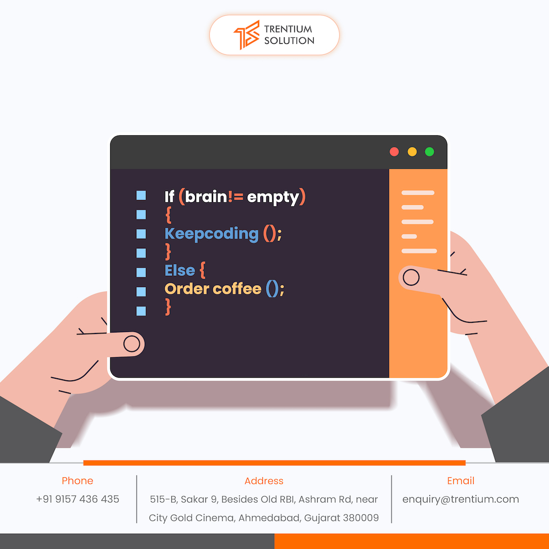 trentiums's tweet image. If coding of your mind becomes wrong, then apply this coding to start the work again. We are providing solutions for software development.
#trentiumsolution #codinglife #codingquotes #codingchallenge #codingtime #codingmemes #codingislife #codingfun #codingbootcamp #trentiumsmm