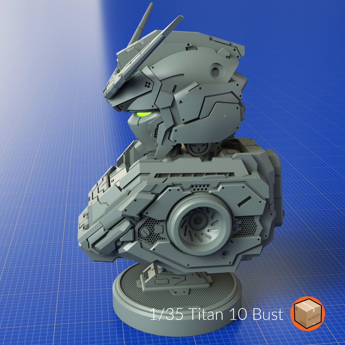 lootboxplus's tweet photo. Friday upload (PST)!!! 1/35 Titan 10 aka Unicorn gundam bust, only at
https://t.co/pXfceM9bmN
and my cults3d - https://t.co/T3WES7ehPF
#titanseries #lootboxplus #unicorngundam #gundamcommunity #3dprintedgunpla #3dprintedgundam https://t.co/XSJr6Gs33L
