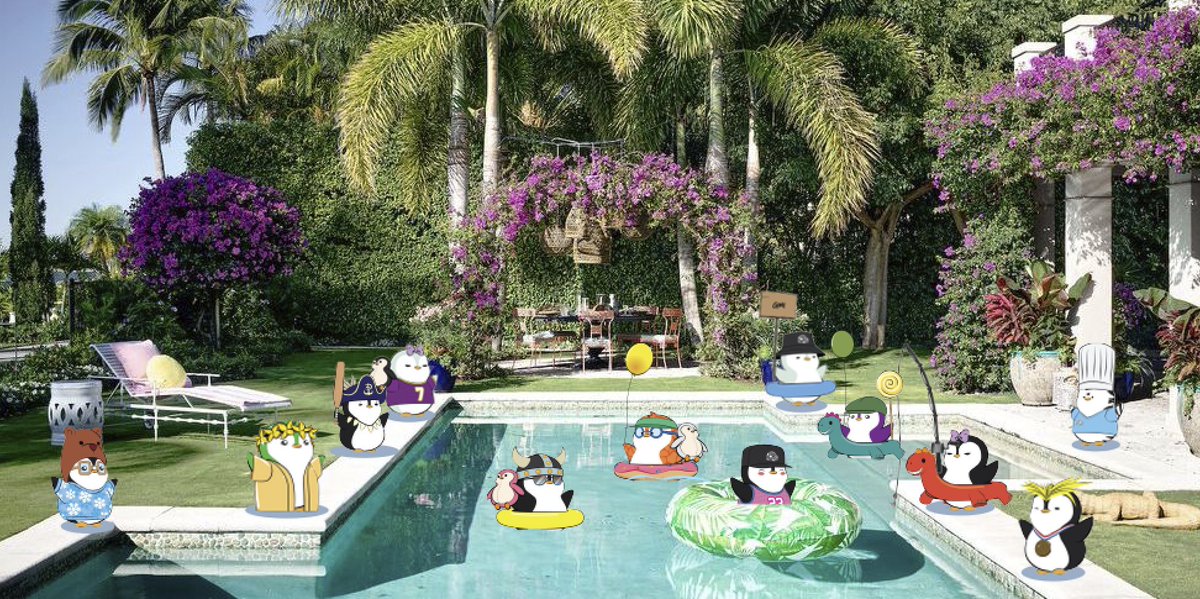 PudgyPoolClub's tweet photo. Added a few more new pool members @LILPUDGYS from the comment last week!! https://t.co/pOWE0cjUIm