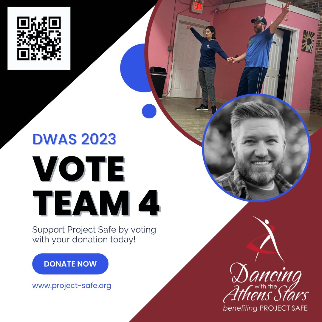 OcmsChorus's tweet photo. Mr. Lawing, music teacher at Colham Ferry Elementary School, is participating in the 2023 Dancing with the Athens Stars! This event helps raise money for Project Safe, a local organization that helps people and families in our community. You can help by donating and voting! https://t.co/GPaXilWxOk