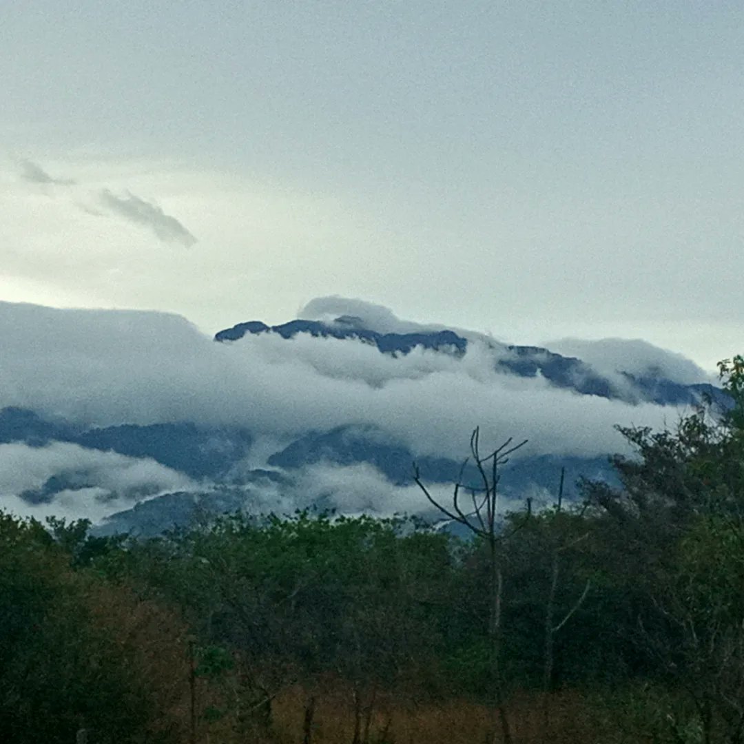 Ya había olvidado lo que es vivir al lado de un volcan, ver como cada día es distinto, como cambia con las horas. Y pensar si el ser humano es igual que esa montaña, por la que pasan las cuatro estaciones en un día y que nunca nunca es igual, aún siendo siempre la misma.