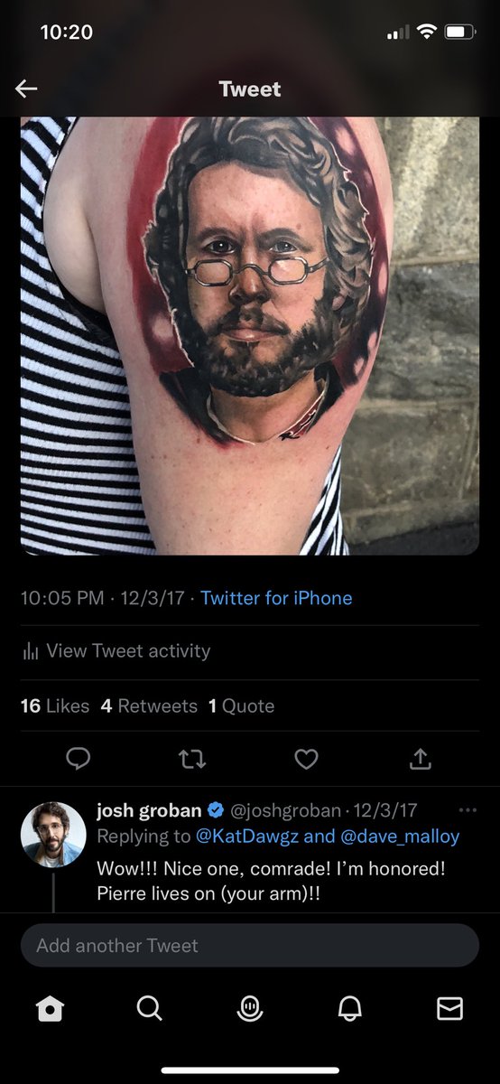 KatDawgz's tweet photo. @joshgroban Hey Groban! It's ya girl again, with a simple ask: Will you please sign a copy of your new Sweeney Todd playbill for me? Pretty please? I can't make it to Broadway for a while, but my Playbill wall needs more Groban! 😇 Thank you, Comrade! https://t.co/ggtAcwUmHn