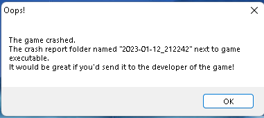 luttuce285's tweet photo. @spiderlinggames every time I try to play the game, it crashes instantly. Not sure why. https://t.co/czVoII9uuF