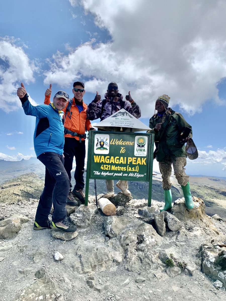 ElgonTrekkers's tweet photo. Our first trip 2023,5 days hike in Mt.Elgon successfully ended up with an awesome smiles ๐ with German clients ๐บ
#hiking #hikingadventures #explore #exploremountains #exploreelgon @ElgonTrekkers #yourserviceexperts #travelphotography #beautifulviews #5dayshike #sasa_sipitrail https://t.co/GxgbJnS6g2