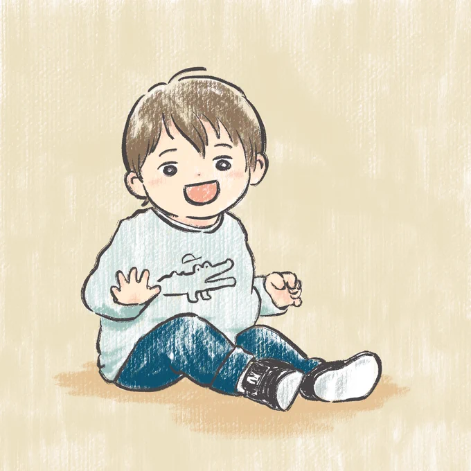 #絵を彩度100にすると超派手たしかに、パリピっぽくなった 