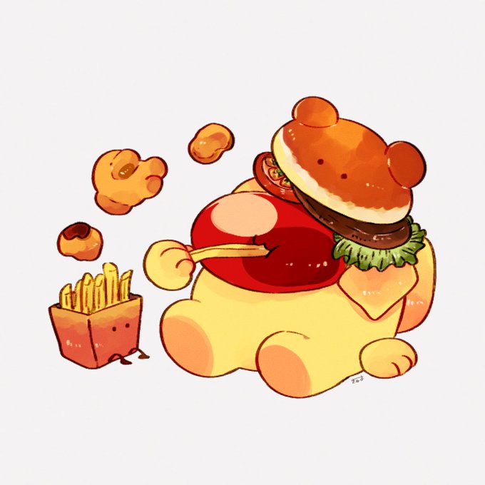 「ketchup sitting」 illustration images(Latest)