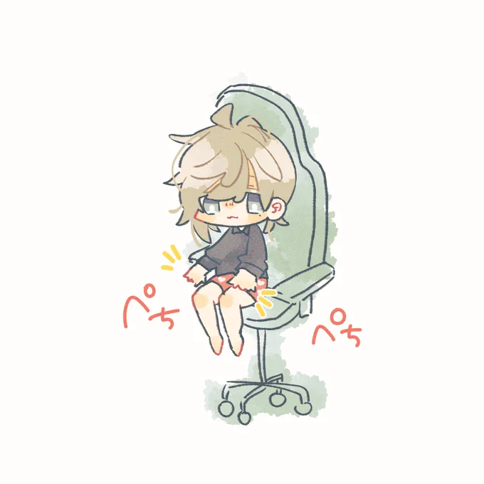先日のぱんいち確認 #かな絵 
