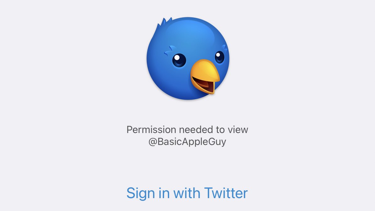 BasicAppleGuy's tweet photo. Tweetbot &amp; Twitterrific are both unable to authenticate &amp; access Twitter… https://t.co/LVG7xQvnFv