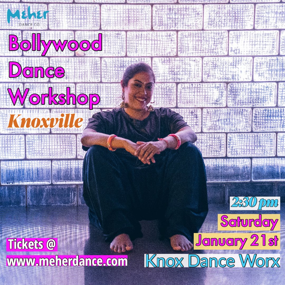 #knoxville come get your Bollywood groove on!