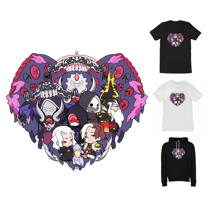 updated unsundered shirt + more emets  (the clown is me)i'll have sizes XS-3XL in stock and, if they sell out, pre-orders available for all designs EXCEPT for the OnlyEmets (first image). that is limited quantity for now 