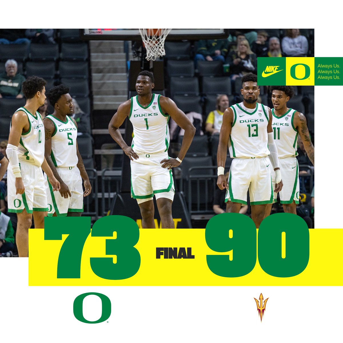 Oregon Men's Basketball tweet media