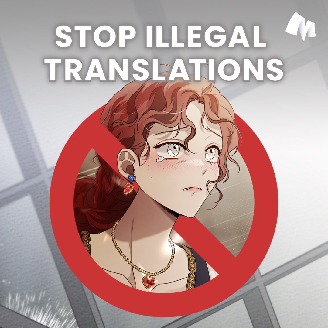 mantaofficial__'s tweet photo. Unauthorized translation, copy, and distribution of digital content hurt real people. Protect the creators and content you love by reading official translations only on Manta.

#stopillegaltranslations #officialonlyonmanta #supportauthors https://t.co/j4h28Jo7sy