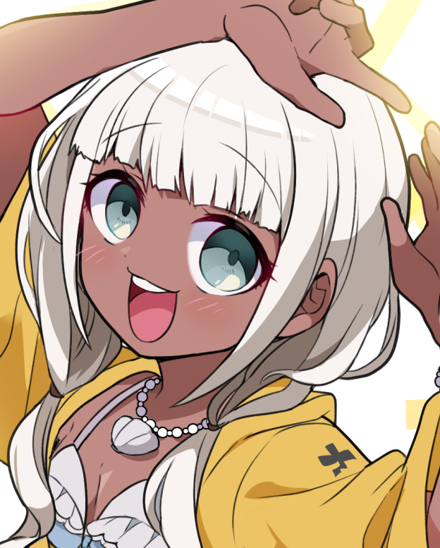 「【版権】31回目の金曜日!ダンガンロンパV3の夜長アンジー(6周年おめでとうござ」|美濃ぶち子👊ぶち破れ4月のイラスト