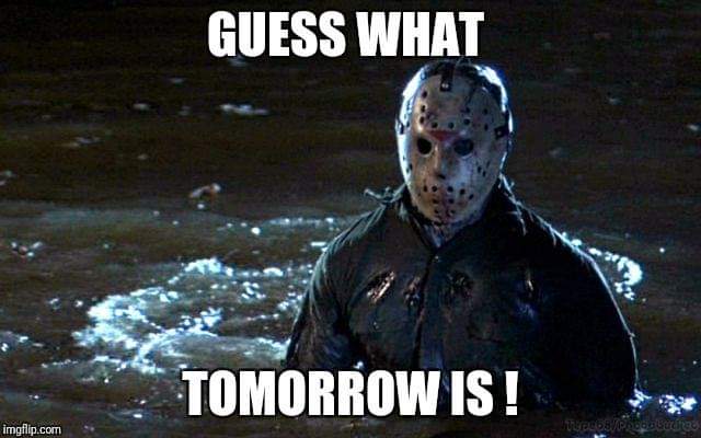Rachellescary's tweet photo. Fri 13th finally 🙌 😍 https://t.co/x65uB2SFrj