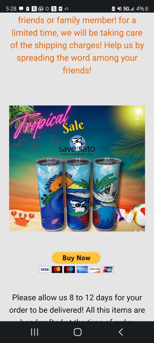 saveasato.org/sato-shop Visit our shop! before they are gone! #satos #animalrescue #DogsOnTwitter