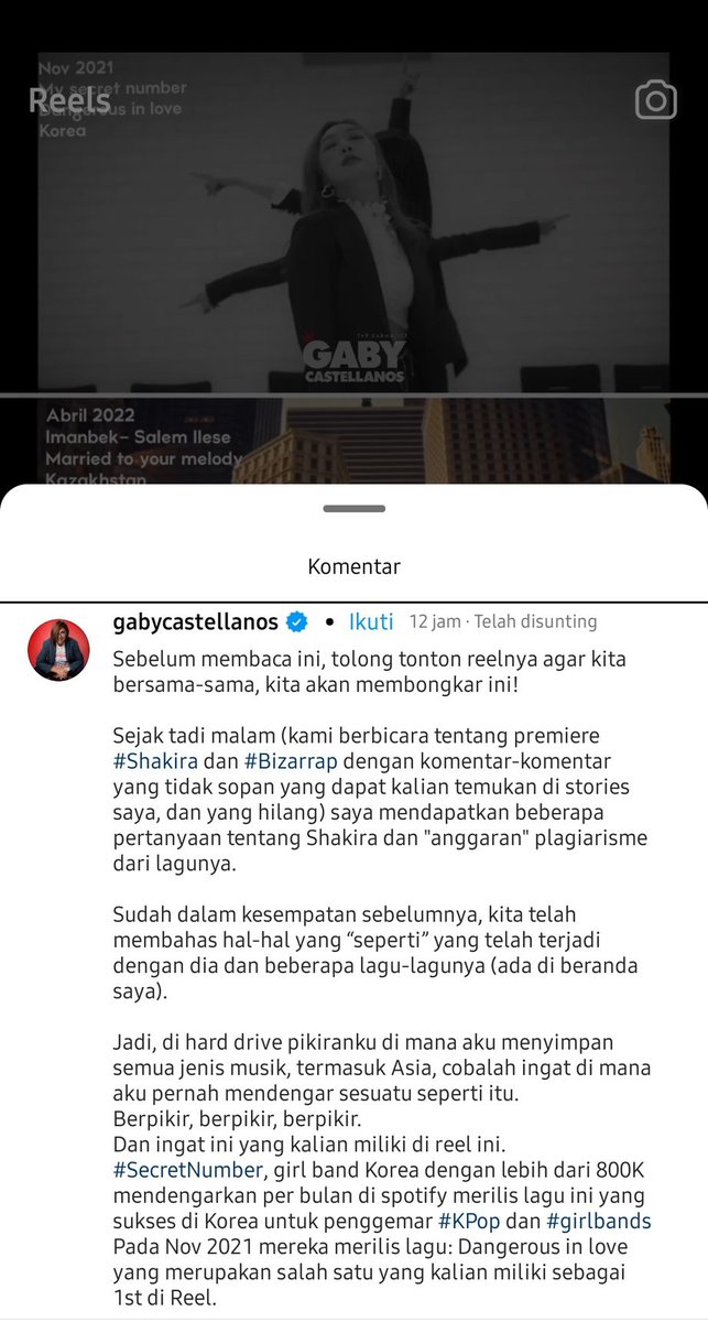 imarsu31's tweet photo. Single Album ke-3 SECRET NUMBER penuh dengan "DRAMA" 😄😄 Title Track maupun B-side sama-sama bikin heboh.

- Masuk TV orang luar
- Dinotice jalur plagiarisme 
- Masuk reels orang (centang biru)
- Jadi cover artikel yang ngebahas plagiarisme.

#SECRET_NUMBER @5ecretNumber https://t.co/JrIwcWBLT6