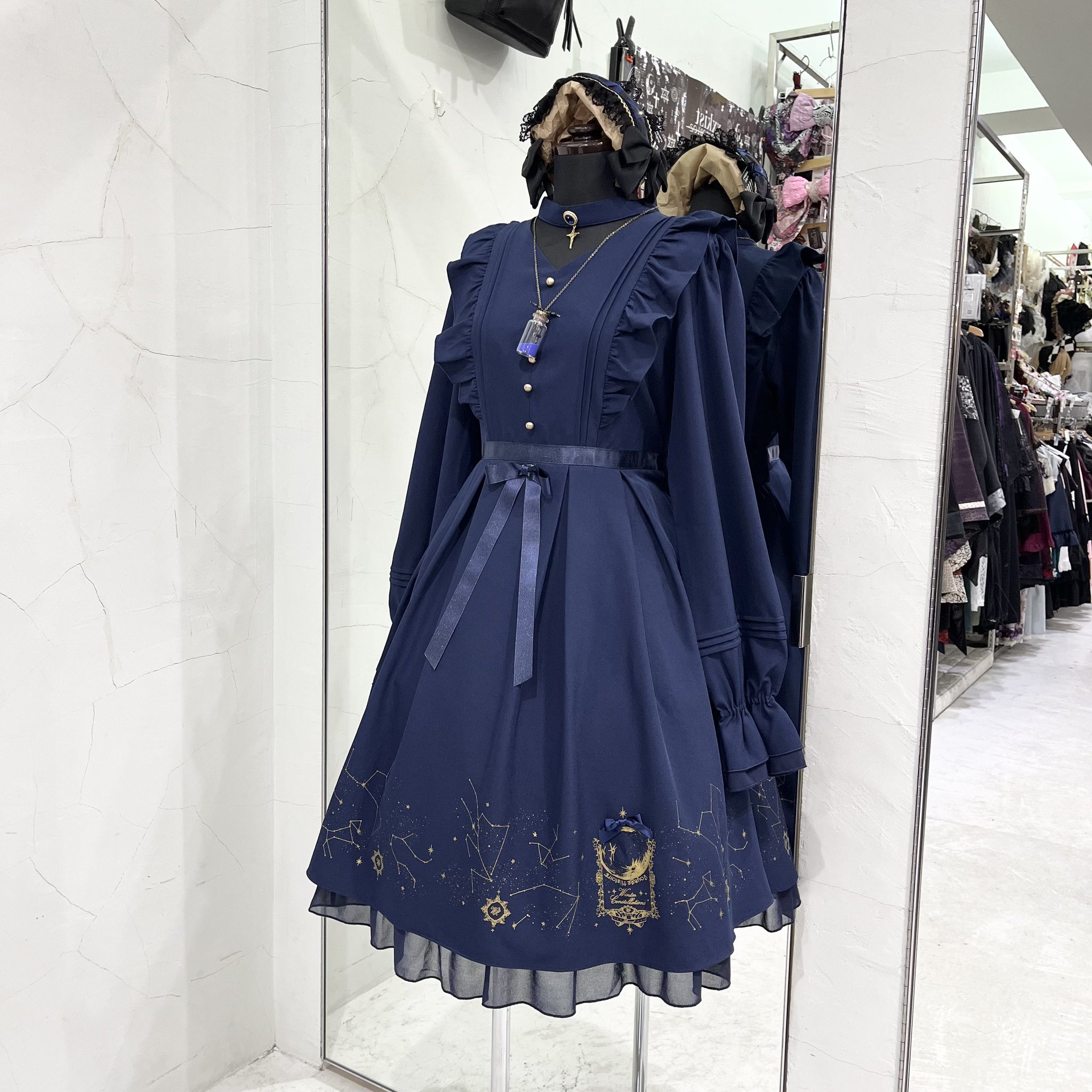 Starlight Planetariumワンピース　ミドル丈　ネイビー KIST Maria on X: 