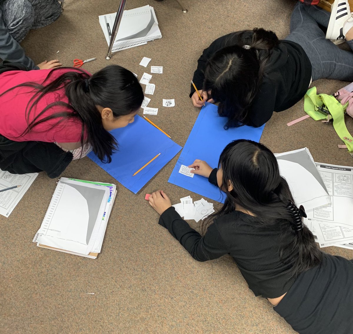 Inquiring minds want to know! How deep down do these ocean organisms live? 5th grade scientists asking questions, making connections, reading and listening to learn more AND sharing their background knowledge. #inquiry #marianatrenchdeep <a href="/centreridgees/">Centre Ridge Rams</a> <a href="/missbowmann/">Hannah Bowman</a>