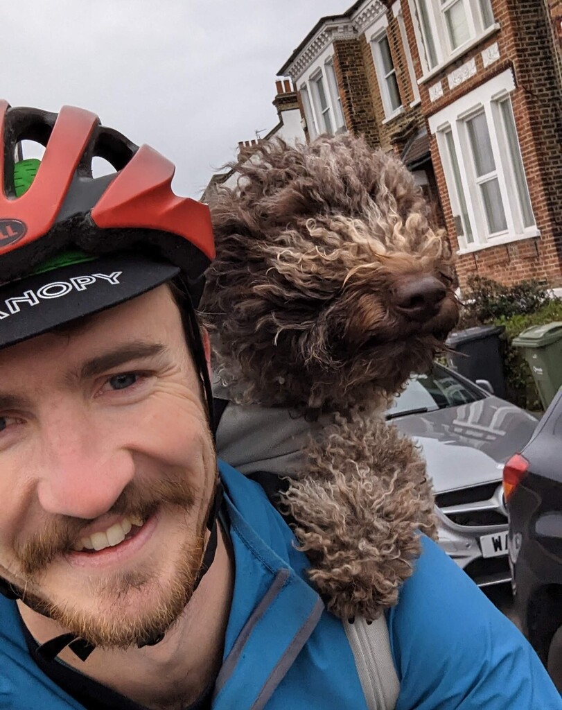 orbbike's tweet photo. January can be a dismal time of year, so we like to mix things up and try new things - like strapping the dog in a backpack for a day out on the bikes! 

Cycling is a great way to get out and explore without spending too much, plus fresh air and exercise… https://t.co/ilSXpWpAph https://t.co/LTEEwKfRqY