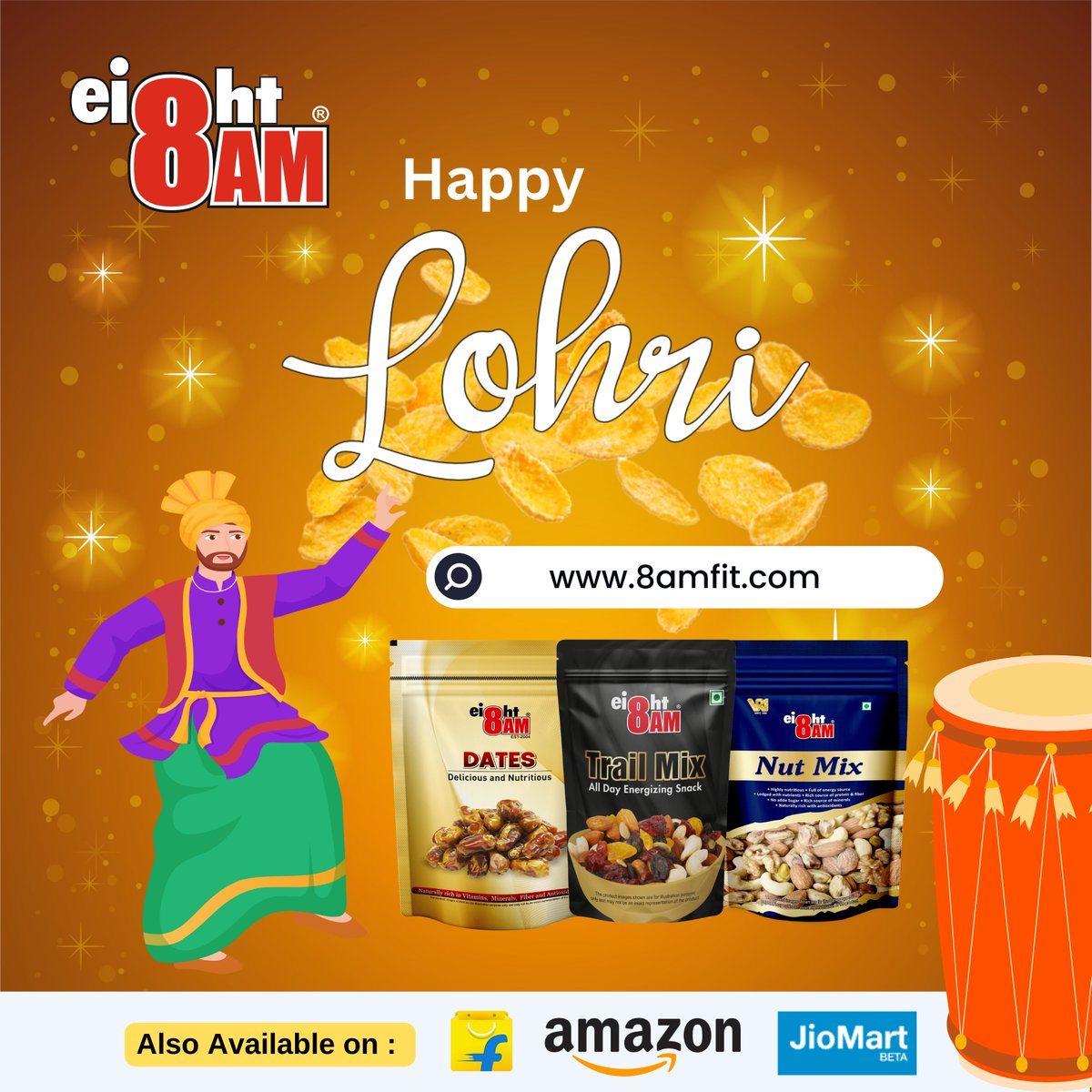 As Lohri night approaches, it’s time to celebrate and wish for a healthier future!

Eat healthy and enjoy the festival of harvest.

.
.
.

Happy Lohri. #8am #jofithaiwohithai
