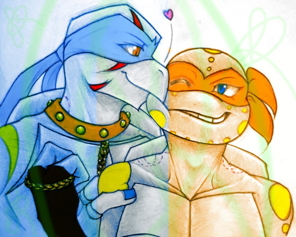 ReignBuddy's tweet photo. Leo may be the leader of the TMNT, but Mikey is the leader of Leo ๐งก๐
#tcest #leoangelo #leomikey #mikeyleo https://t.co/x7Tnrn3h6M