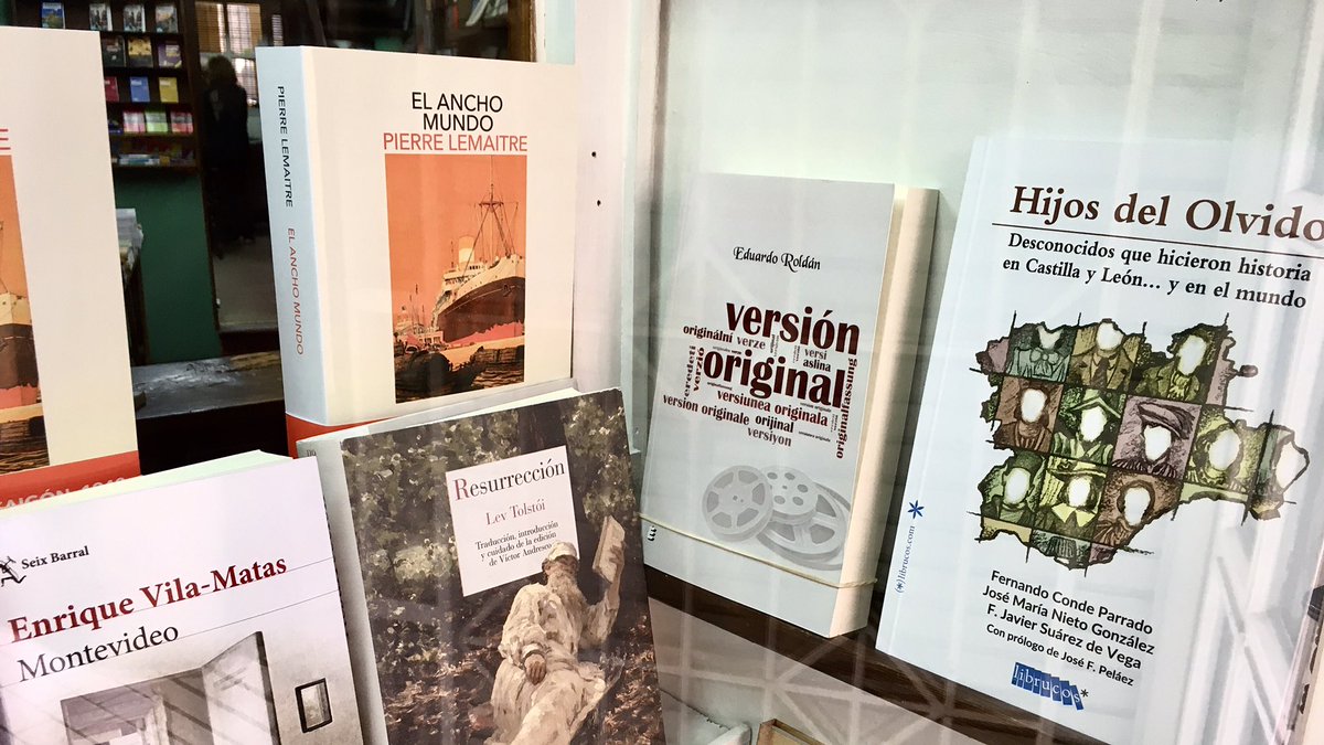 Ya tienes disponible #VersiónOriginal en Librería Clares (c/ San Felipe Neri, 1, #Valladolid). 

#libros #novela <a href="/erideediciones/">éride ediciones</a>