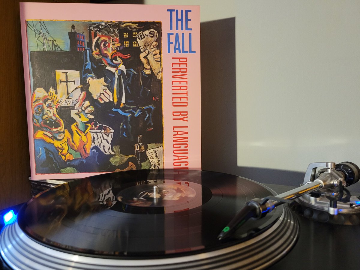 Good morning! We're listening to Perverted By Language by The Fall. #FallFriday #5albums83