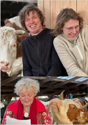 BioAcademyNL's tweet photo. De opnames van de #boerentroonrede 2023 tussen nieuwsgierige koeien zorgde voor hilarische taferelen bij inleider Edith en bij Gerjo en Jara van boerderij Ruimzicht in #Halle, #Gelderland. Kijk mee op 16-1 a.s. van 10.00 tot 10.30 uur de #biokennisweek. 👇
https://t.co/WuqPd86qO5 https://t.co/J3156G8Qf1