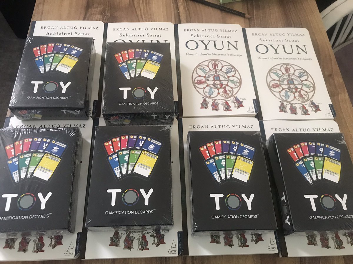 Türkiye’nin Oyunlaştırma Kartları TOY Gamification Decards <a href="/gdecards/">Gamification Decards</a> önce kendisini fonlayan 110kişiyle buluşuyor kargolamada %80lere geldik 🫶🏻👾🧿❤️‍🔥🇹🇷👍