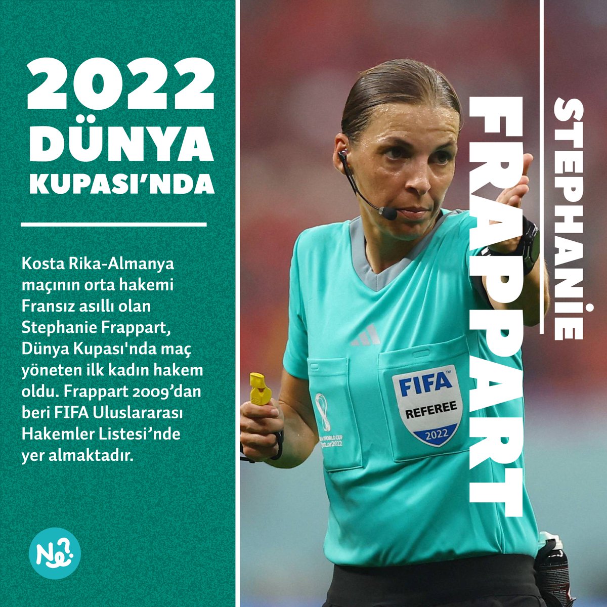 Bütün futbol maçlarında kadınlar hakemlik yapsaydı nasıl olurdu, ne dersiniz?

#WorldCup2022 #dünyakupası