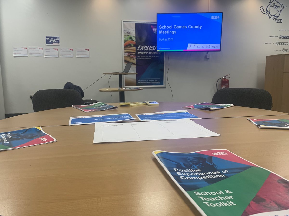 ArchesSSP's tweet image. All set ready for the South Yorkshire @YourSchoolGames Spring term meeting with @YorkshireSport @SgoHorizon @BSASchoolGames @LinksSSP @westfieldSGO @Active_Fusion @Schoolgamesdon1 @wickersleypt #PositiveExperiences