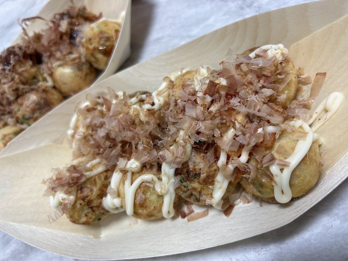 rin_mo_'s tweet photo. 自宅で作った、たこ焼きお店みたいに出来たから見て〜🐙❤️ https://t.co/eCM8WsO4PF