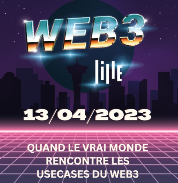 romainb_ai's tweet photo. #WEB3Lille, c'est déjà dans... 🥁 90 jours ! 🚀

Ce salon du Web3 se veut accessible au plus grand nombre, pas besoin d'appeler Cofidis pour vous payer un ticket d'entrée (suivez mon regard 👀) et orienté sur les cas d'usages afin d'intéresser le grand public (enfin ?) 🙌 1/7 https://t.co/UkmOi7mPe3