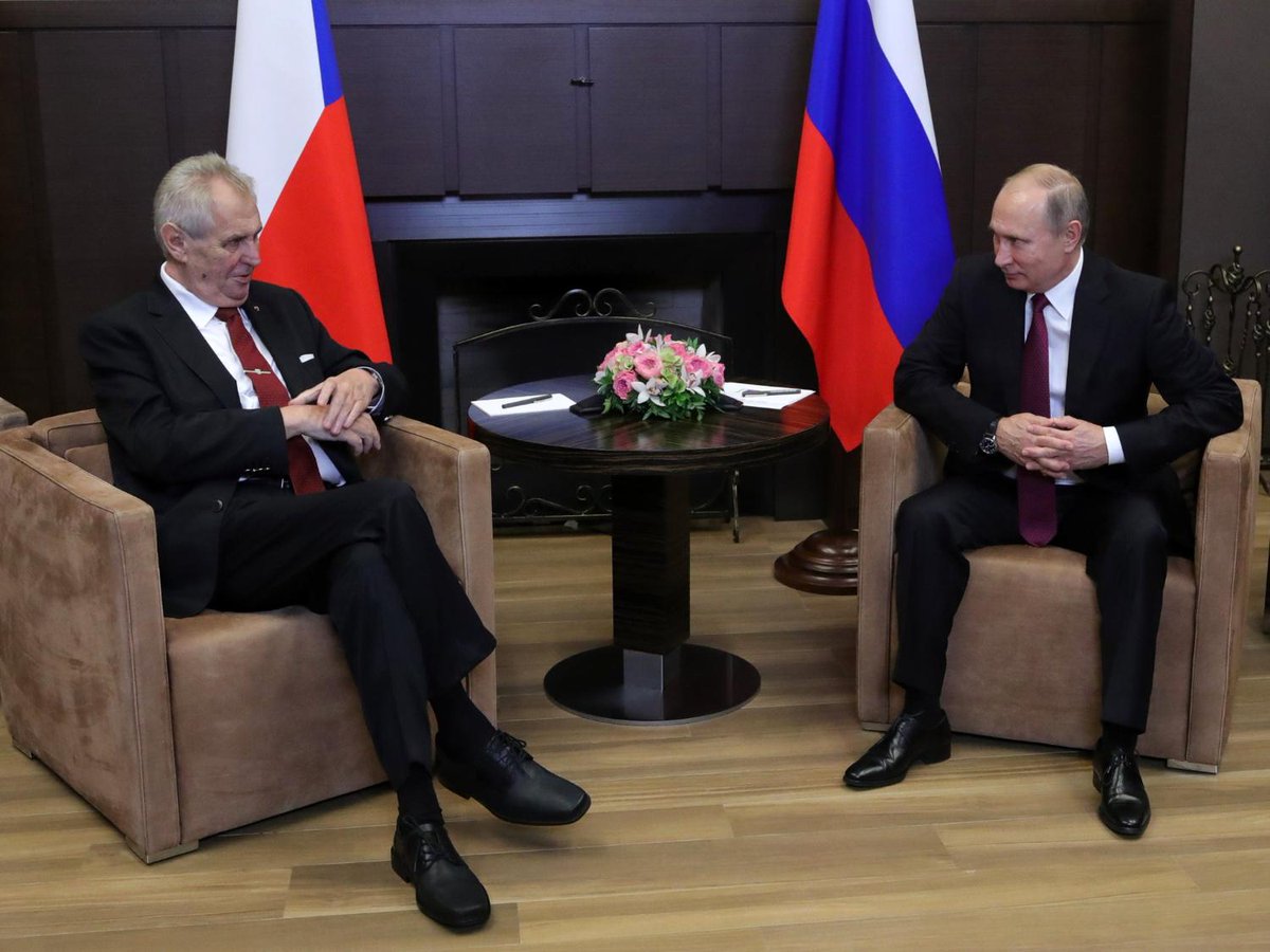 oko_press's tweet photo. Babiš is the new Zeman. 13 i 14 stycznia odbywa się w Czechach pierwsza tura wyborów prezydenckich. Który z kandydatów na prezydenta Czech najbardziej podoba się Rosji? @MNGrzenkowicz #Czechy #wybory #OKOpress https://t.co/3EkDh9PaGV https://t.co/T84PIdwlJv