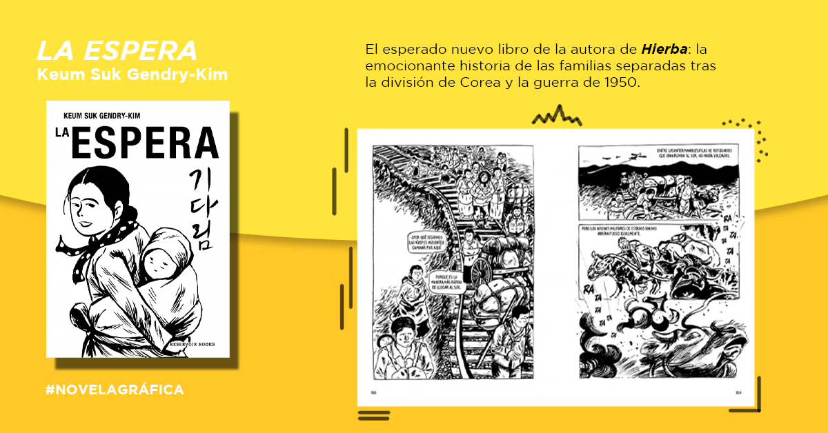 La segunda parte de Hierba 🆕
El mejor cómic del año 🔝
ℹ️ A partir de las entrevistas que Keum Suk Gendry-Kim realizó a varios testimonios, reconstruye el trauma de toda una generación de coreanos, ya casi olvidados, que siguen aguardando un reencuentro.
#novelagráfica #cómic