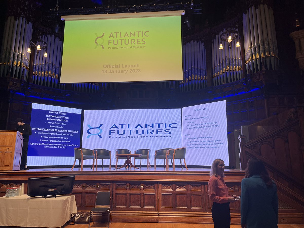#atlanticfutures  #guildhall @atu @UlsterUni   @Galway_Innovate @galwaycairnes @ATU_Mayo  in this beautiful guildhall building, I am delighted to participate in this exciting shared island research project         Atlantic Innovation Corridor @OFlynnATU @RAOfficer @BMWmsport75