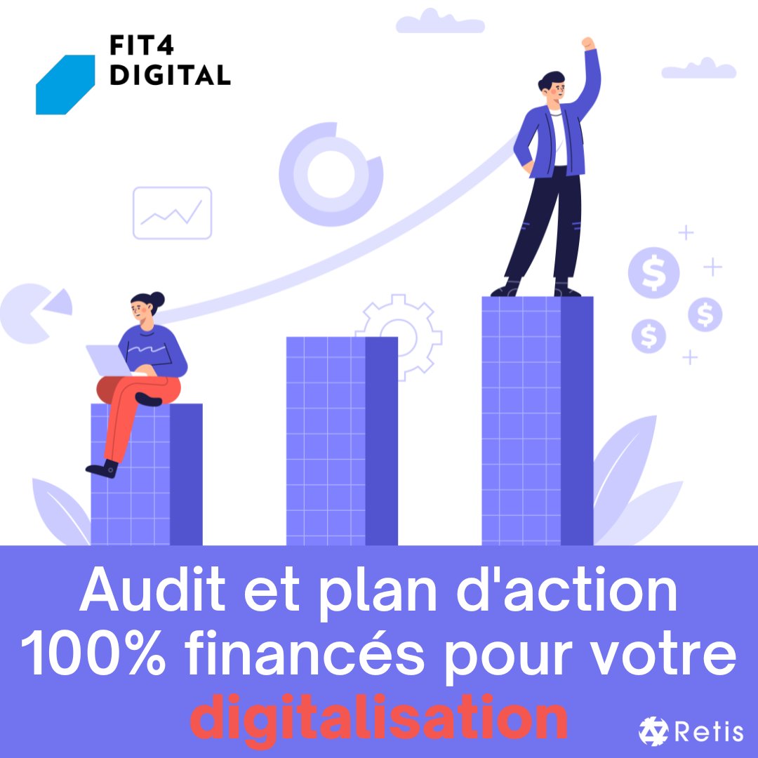 Besoin d'un appui pour la #digitalisation de votre #PME luxembourgeoise? #Fit4Digital, c'est une aide de 5000€ + une intervention sur 50% des frais engagés.
👉 lnkd.in/efsyz7bq

#digitalisation #marketingdigital  #ecommerce #conseil