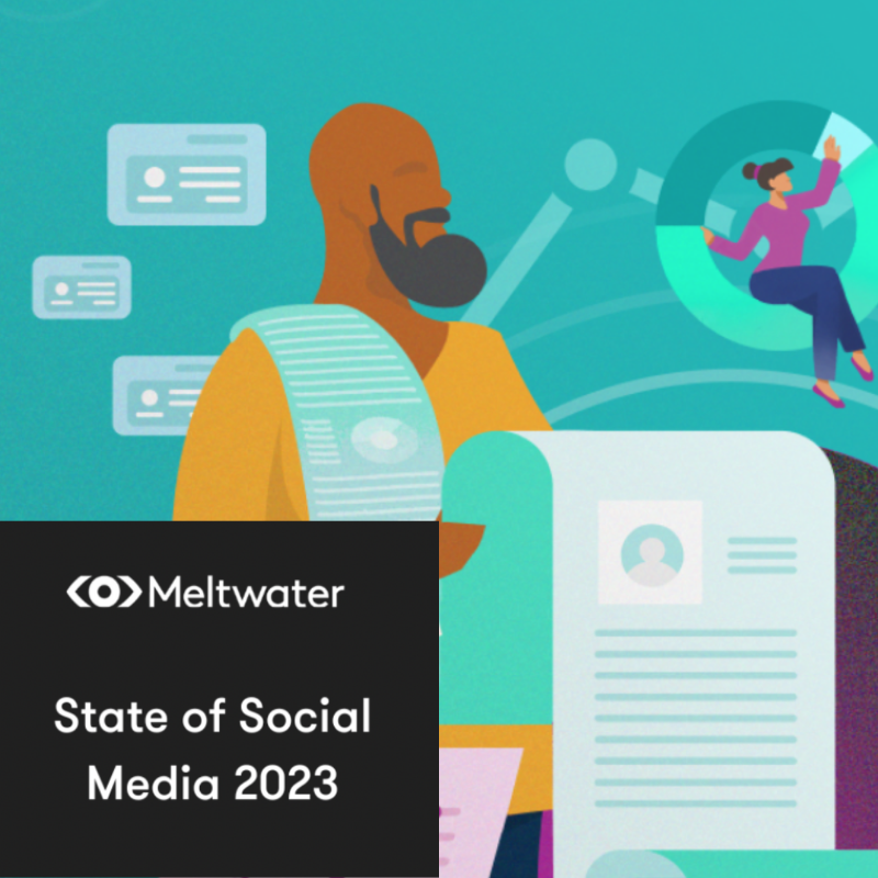Meltwater's tweet photo. How is Social Media evolving and how is it relevant for you? Download your copy of the Global State of Social 2023 report and find out!