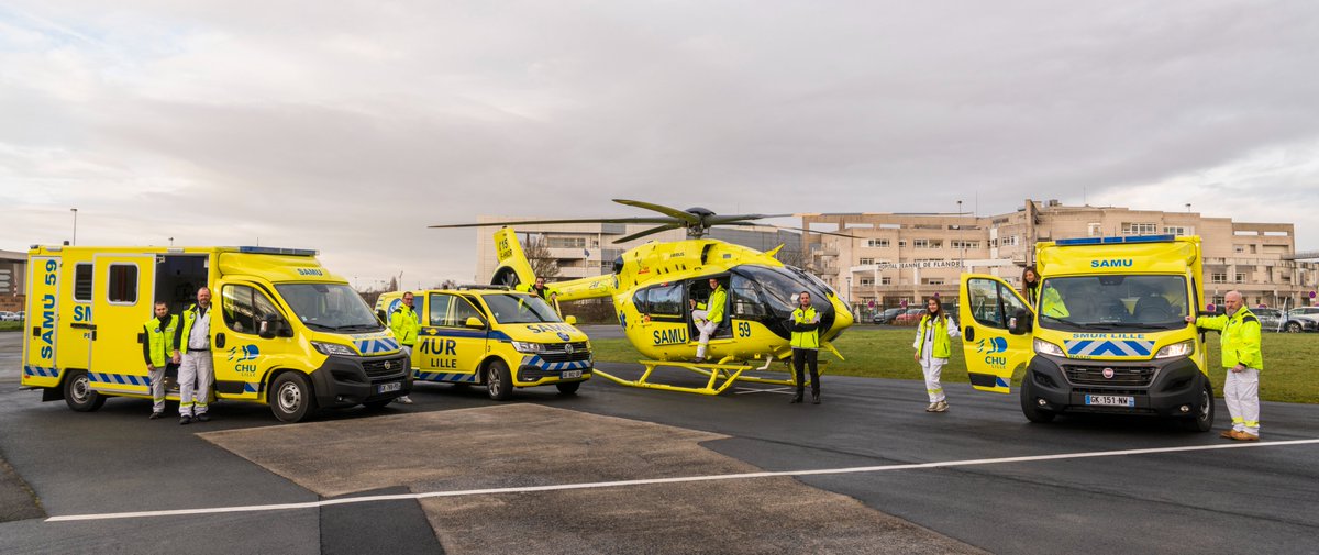 De nouvelles ambulances viennent compléter la flotte du <a href="/SamuNord/">SAMU du Nord</a>, avec une cellule médicale plus grande, fonctionnelle et confortable pour le patient 🚑.
Le renouvellement des véhicules d’intervention participe à une meilleure prise en charge pour nos patients 👍.