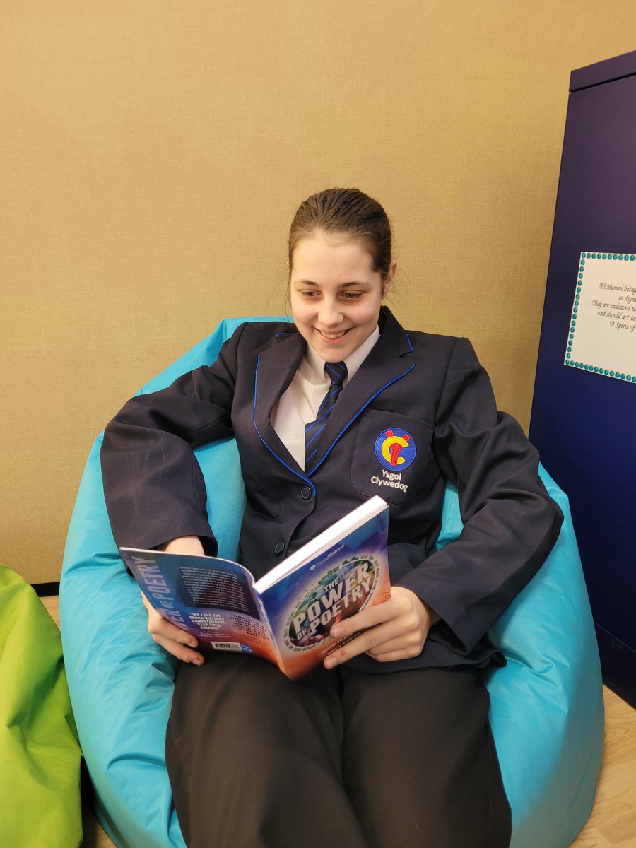 Ysgol_Clywedog's tweet photo. Lillie Mai Ward had her poem 'School Food' published in the book  'The Power of Poetry.' Well done Lillie! https://t.co/T84ELj3PmU