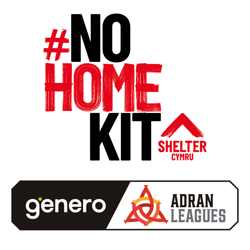 AdranLeagues's tweet photo. 1 in 4 people in Wales fear they will become homeless within a year.
That's why we're proud to be supporting @ShelterCymru this weekend as clubs ditch their home kits to raise awareness of the housing emergency.
#NoHomeKit | #DimCitCartref