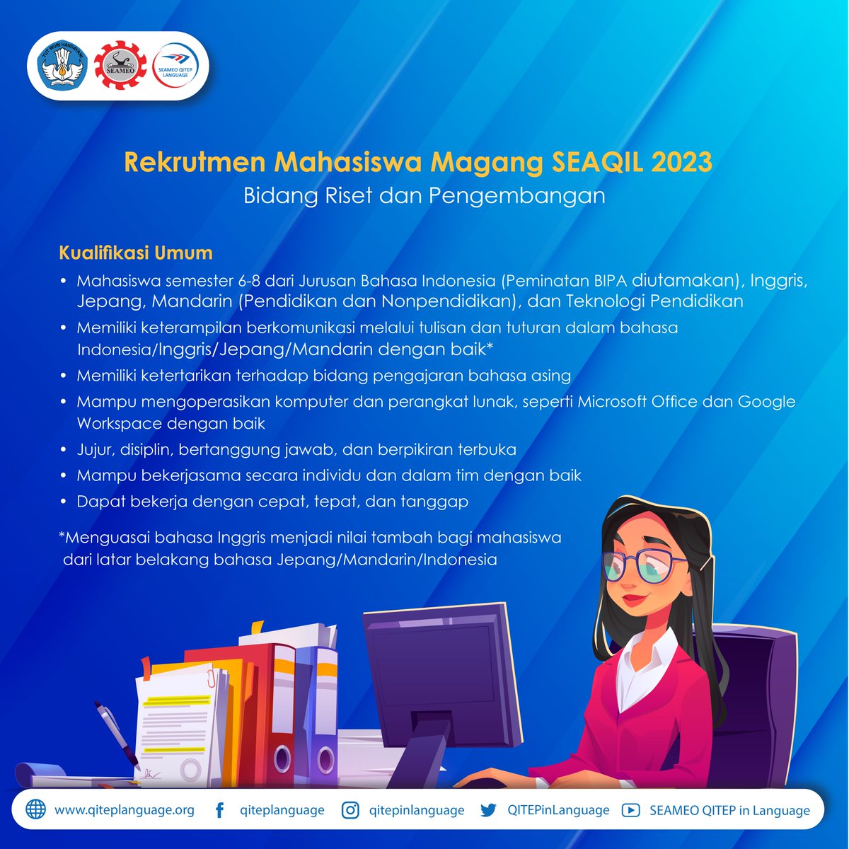 QITEP in Language tweet media