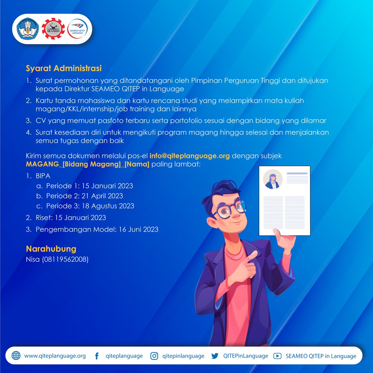 QITEP in Language tweet media