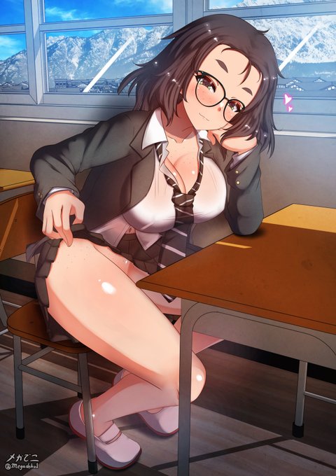 授業中に隣の席から挑発してくる幼なじみのせいで困る…💢💦 